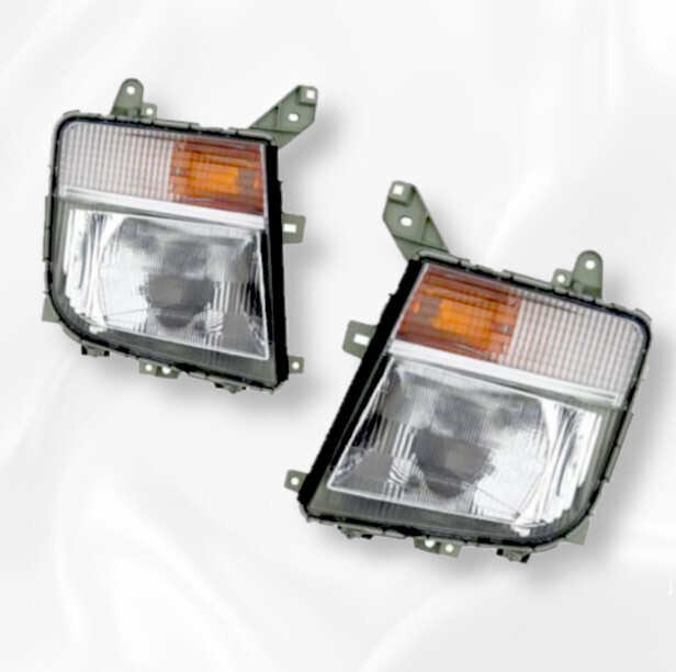 三菱ふそう ベストワンファイター ライト ランプ 平成17年10月〜現行 純正タイプ ヘッドライト 左右セット 右 左 キャブライト ハロゲン拍卖