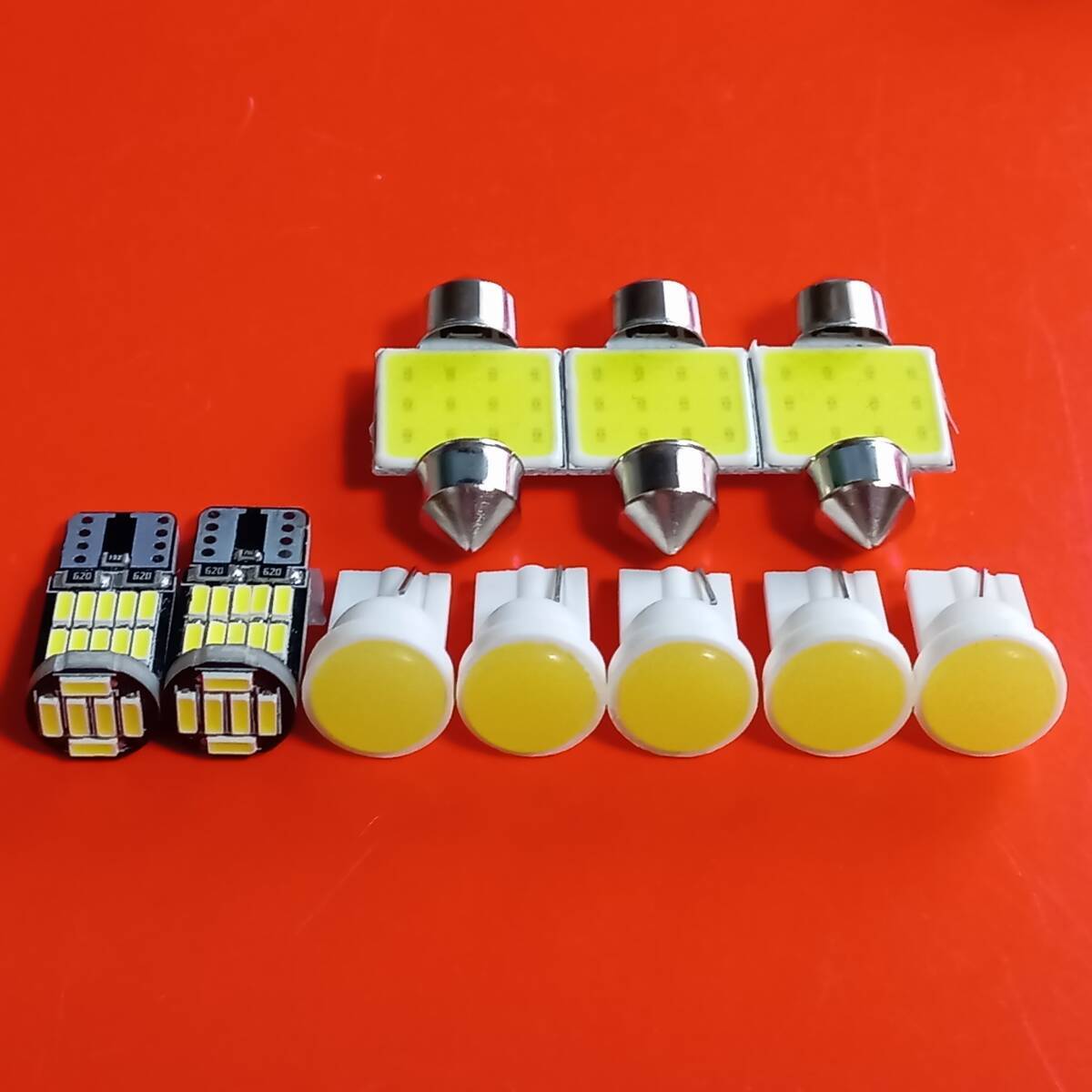 C26 セレナライダー T10 LED ルームランプセット10個セット 室内灯 ナンバー スモールライト 日産 /c1/26/t31拍卖