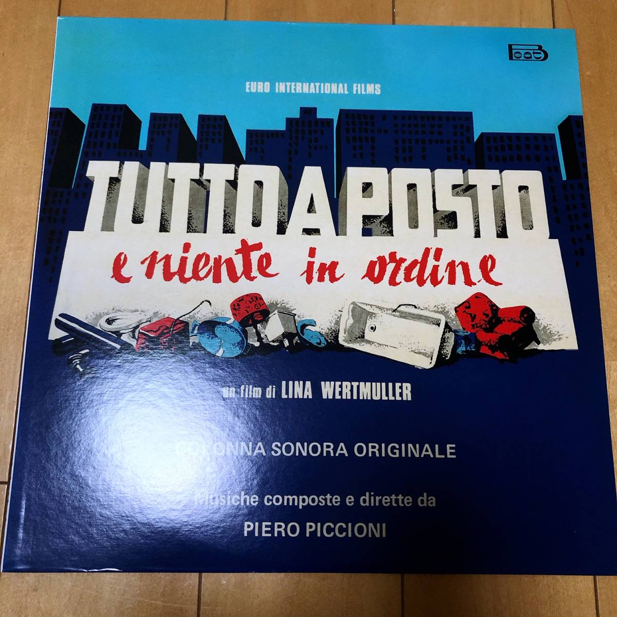 O.S.T. (PIERO PICCIONI)『TUTTO A POSTO E NIENTE IN ORDINE(すべて台なしに)』拍卖