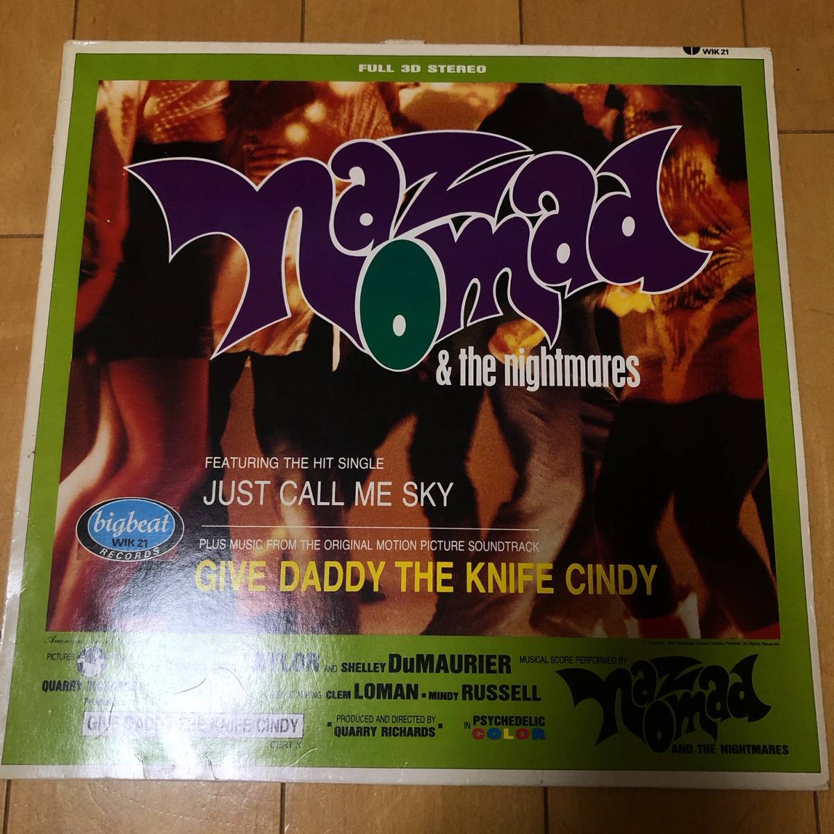 NAZ NOMAD AND THE NIGHTMARES『GIVE DADDY THE KNIFE CINDY』拍卖