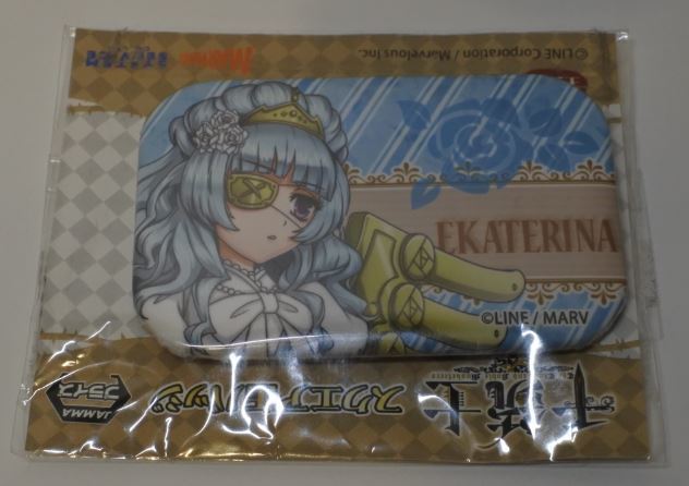 マニア必見 千銃士 EKATERINA エカテリーナ スクエア 缶バッチ 未使用 20200121 tyoknryk m 0120拍卖