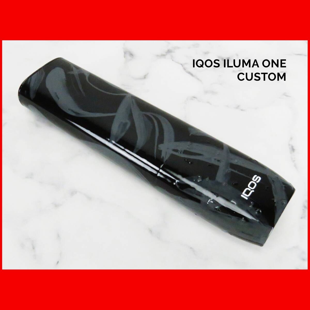 【送料無料】 1点物 限定 アイコス イルマ ワン IQOS ILUMA ONE 本体 スクラッチ カスタム ペイント エアーブラシ 塗装 電子タバコ たばこ 拍卖