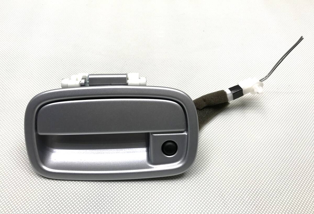 L455S タントエグゼ 純正 スマートキー用 バックドア リアゲート ドア アウターハンドル カラー S28 ブライトシルバーM 29,648km走行品拍卖