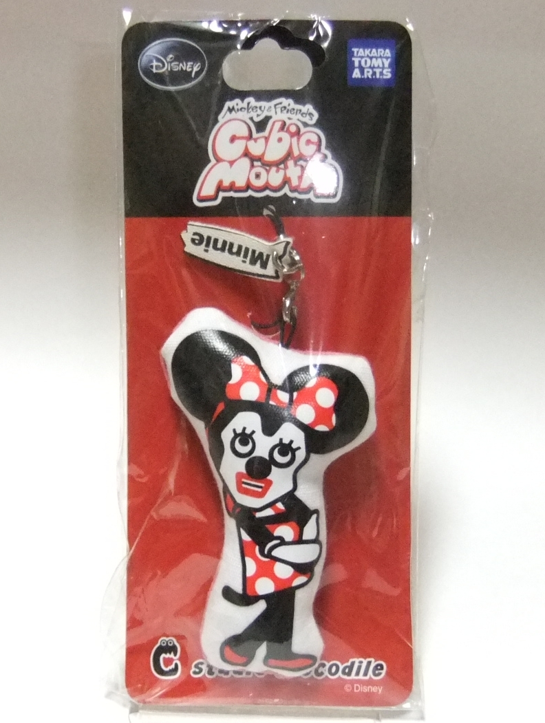 【特価即決!】Cubic Mouth クリーナーストラップ ミニーマウス/キュービックマウス/Disney拍卖