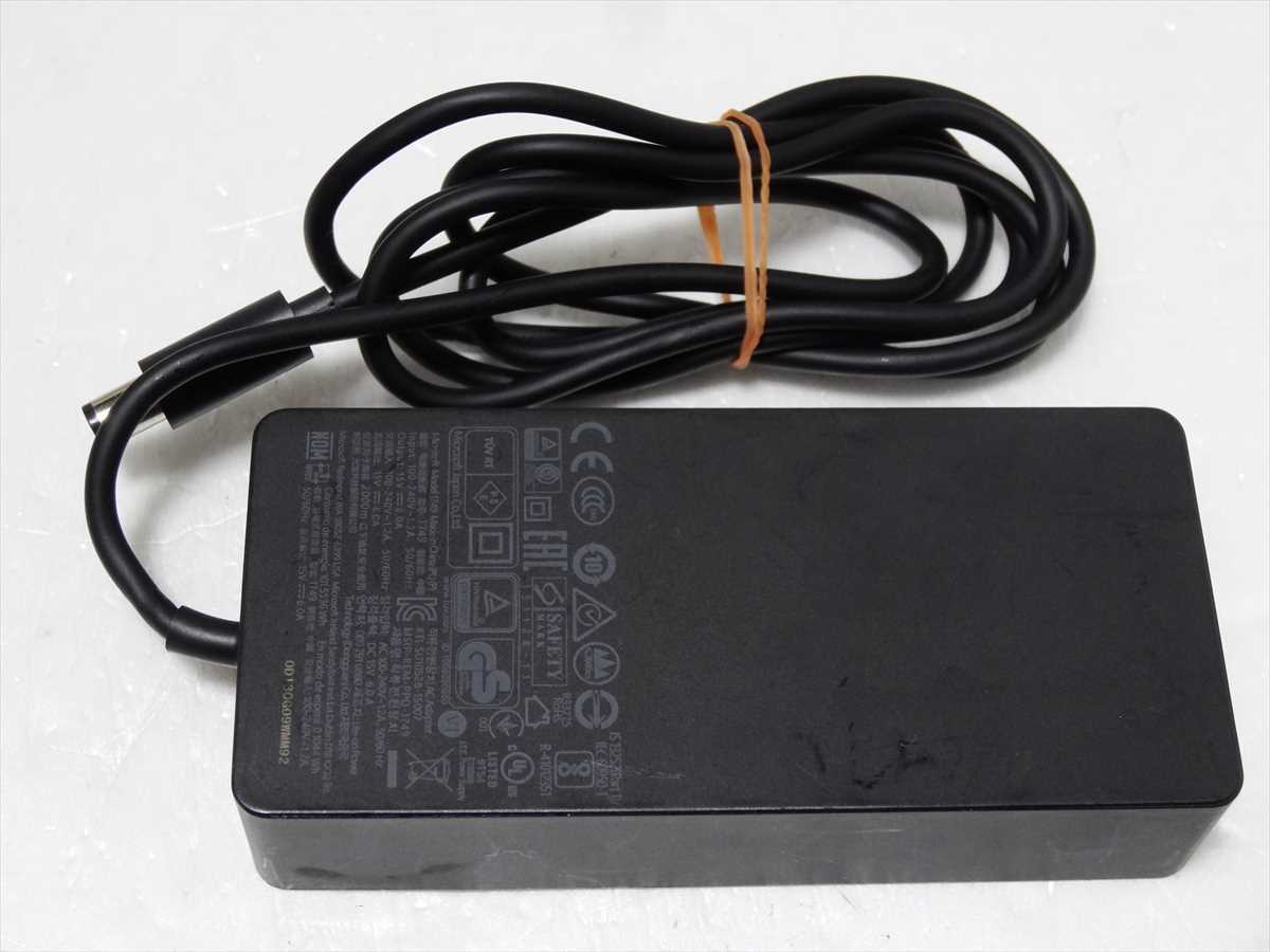 Microsoft 純正 ACアダプター 1749 マイクロソフト Surface Dock 充電器 送料660円 336拍卖