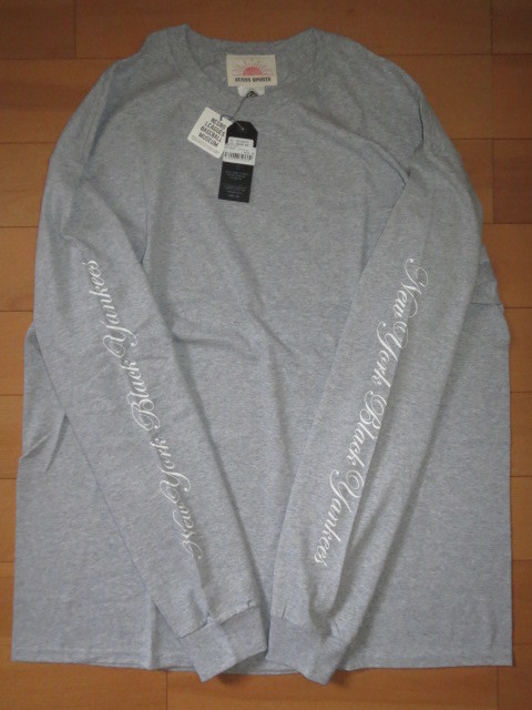 送料無料発送 特価 人気完売 サニースポーツ SUNNY SPORTS NLBM"BY"LSTEE ヘザーグレー 正規品 XL 42-44 新品未使用 タグ付き拍卖