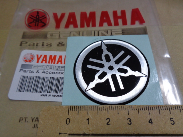 送料無料 ヤマハ純正 NMAX N-MAX 専用 カウルステッカー 音叉エンブレム マーク ビトロ ステッカー シール 拍卖