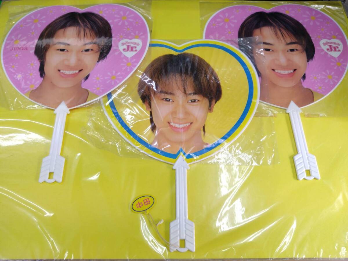 激レア! 元 関西ジャニーズJr. 田中純弥【公式うちわ3本セット】拍卖