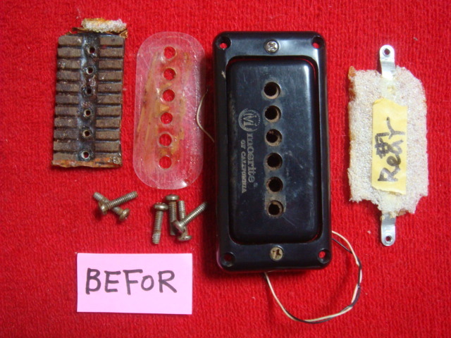 ◎Mosriteモズライト・オールドモデル・ピックアップ~断線オリジナル修復・修理=拍卖