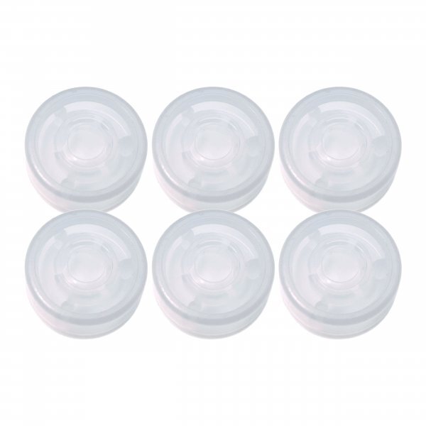 G121 エフェクタースイッチハットキャップ6個 ホワイト拍卖