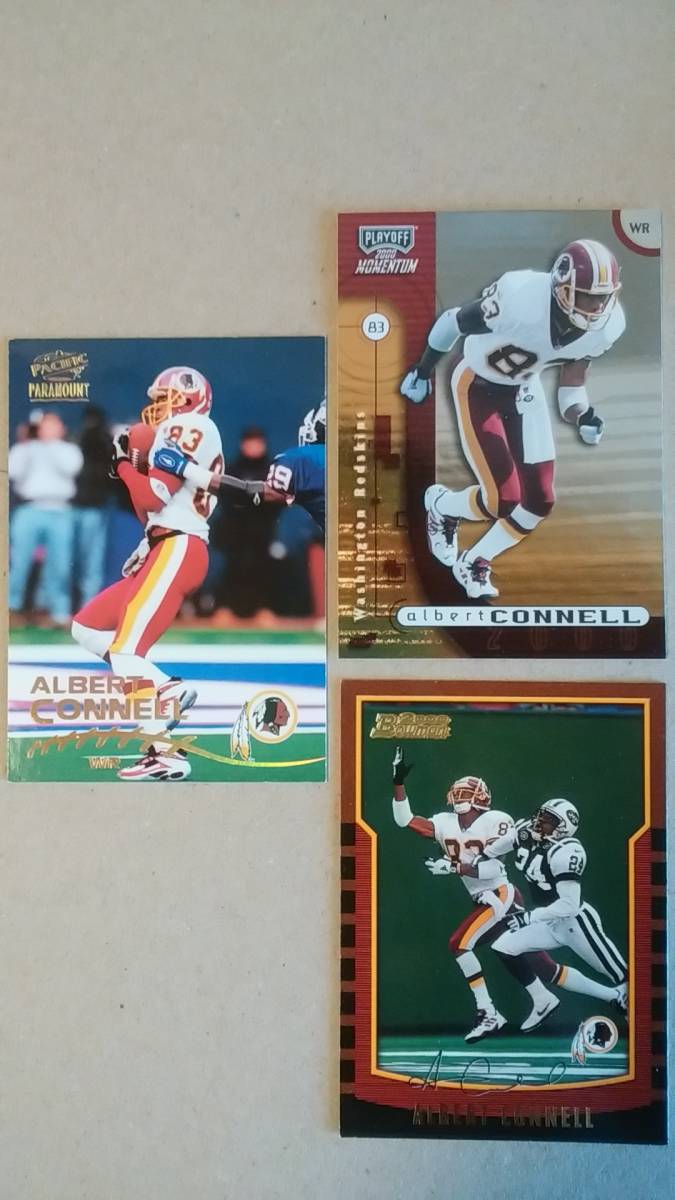 NFLカード ALBERT CONNELL 11種 レッドスキンズ WR拍卖