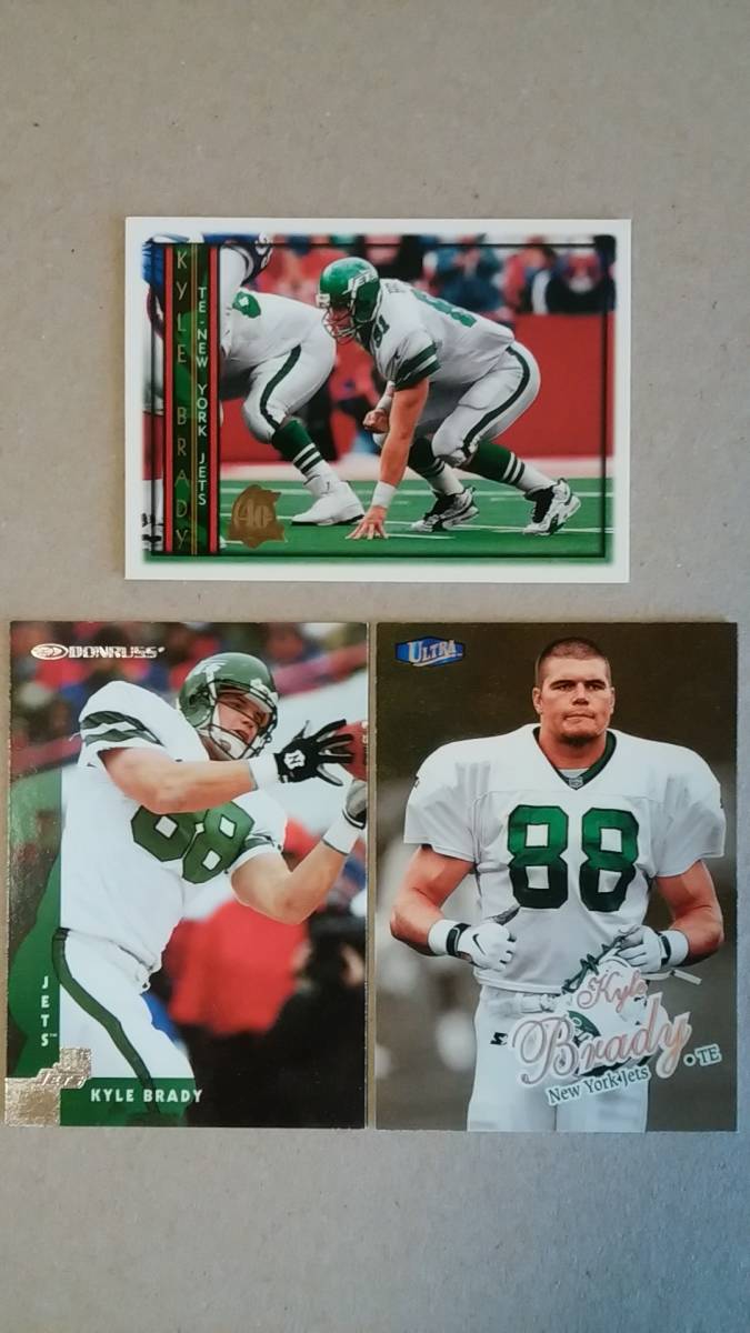 NFLカード KYLE BRADY 10種 ジェッツ ジャガーズ TE拍卖