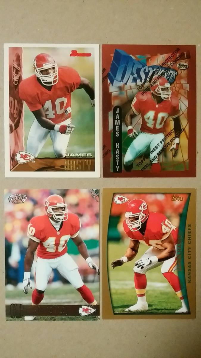 NFLカード JAMES HASTY 12種 チーフス CB拍卖