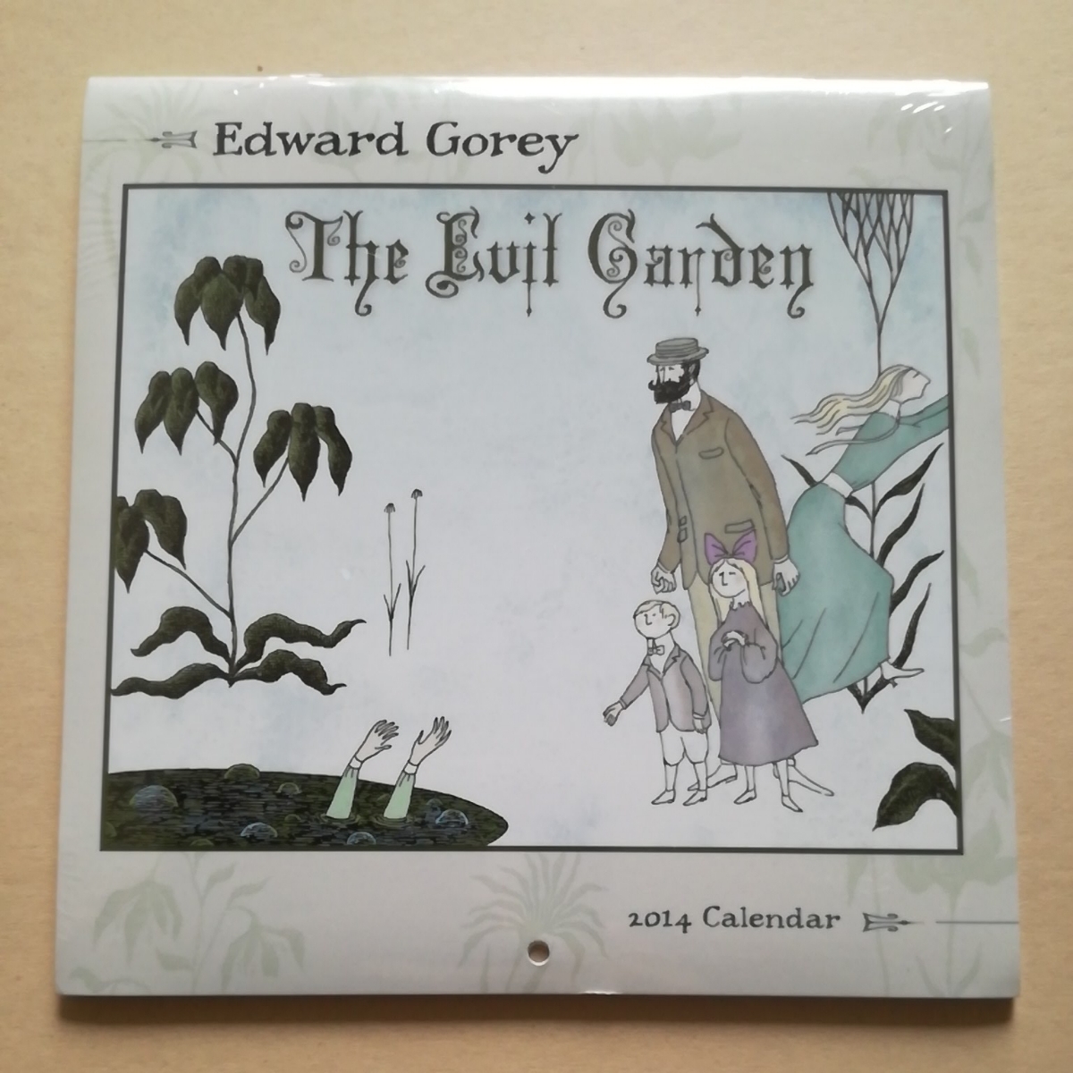 新品/Edward Gorey カレンダー The Evil Garden 2014 エドワード・ゴーリー 未開封品拍卖