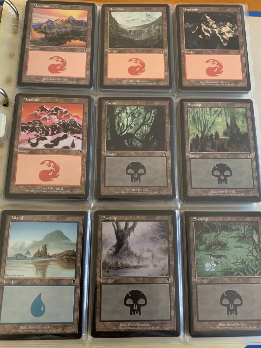 基本地形 基本土地 オデッセイ 英語版 1枚の金額拍卖