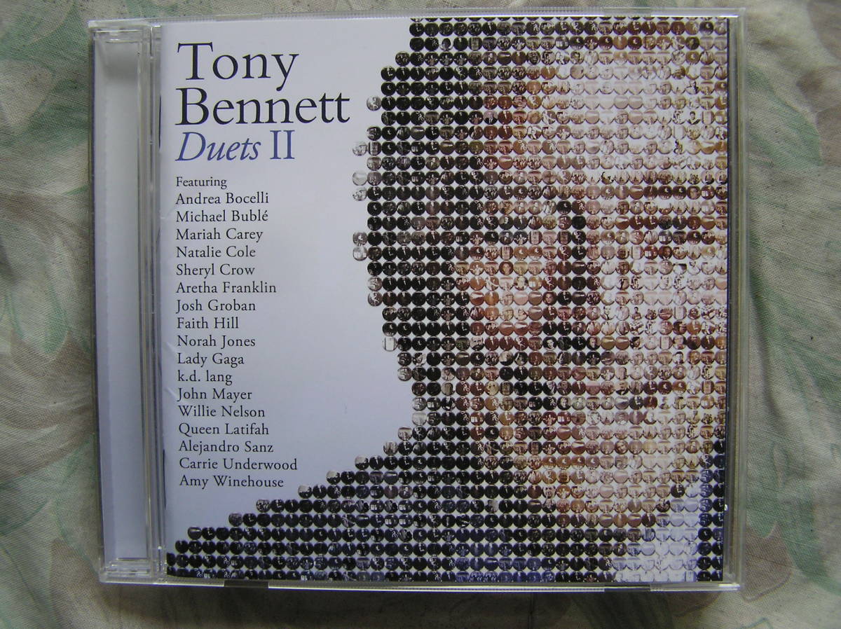 ◇トニー・ベネット/ デュエッツII ■ボーナス・トラック2曲入全19曲 ※盤面きれいです。 ナタリー・コール アレサ・フランクリン マライア拍卖