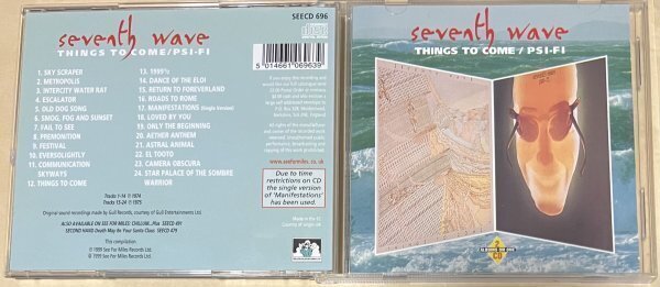 セヴンス・ウェイヴ 来るべき世界 サイ・ファイ Seventh Wave Things To Come Psi-Fi Second Hand Chillum psychedelic progressive rock拍卖