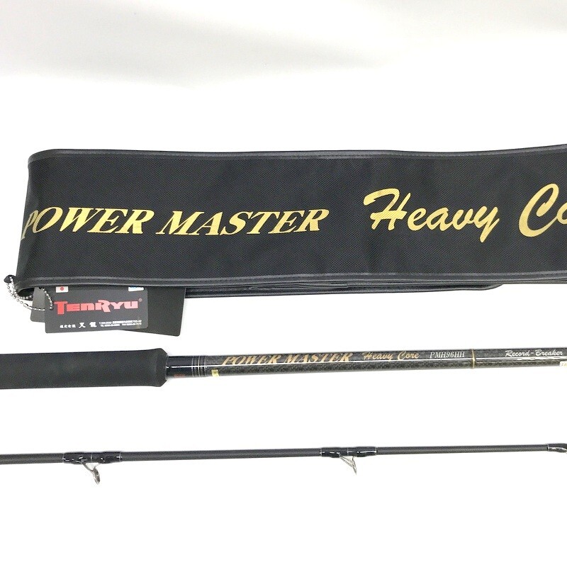 天龍 パワーマスター ヘビーコア Heavy Core PMH96HH テンリュウ 2ピース ジギングロッド ロッド 竿 釣り フィッシング TA1044◇拍卖