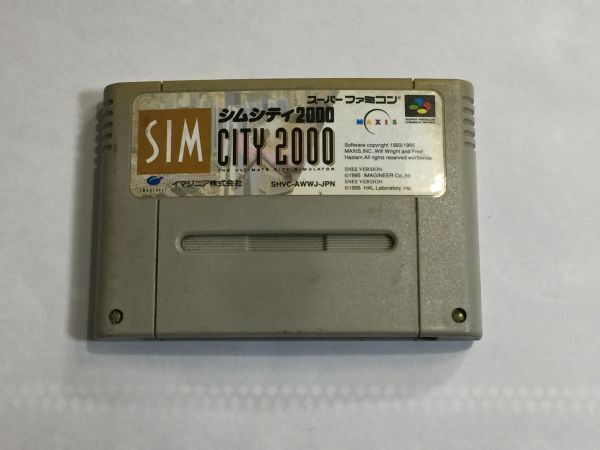 スーパーファミコン シムシティ2000 2FYY10AA拍卖