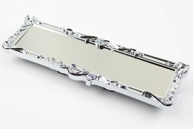 取付例あり 高級感抜群汎用ラグジュアリーワイドルームミラーtype1 ルームミラーカバー アクセサリー拍卖