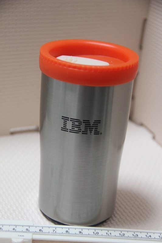 ステンレス製 IBM ロゴ タンブラー 検索 ダブルウォール 保温保冷 IBM コンピュータ グッズ拍卖