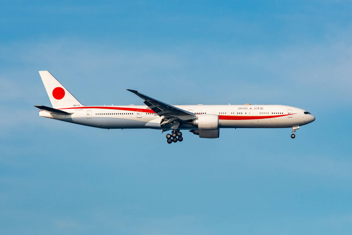 飛行機 デジタル 画像 日本国 政府専用機 3拍卖