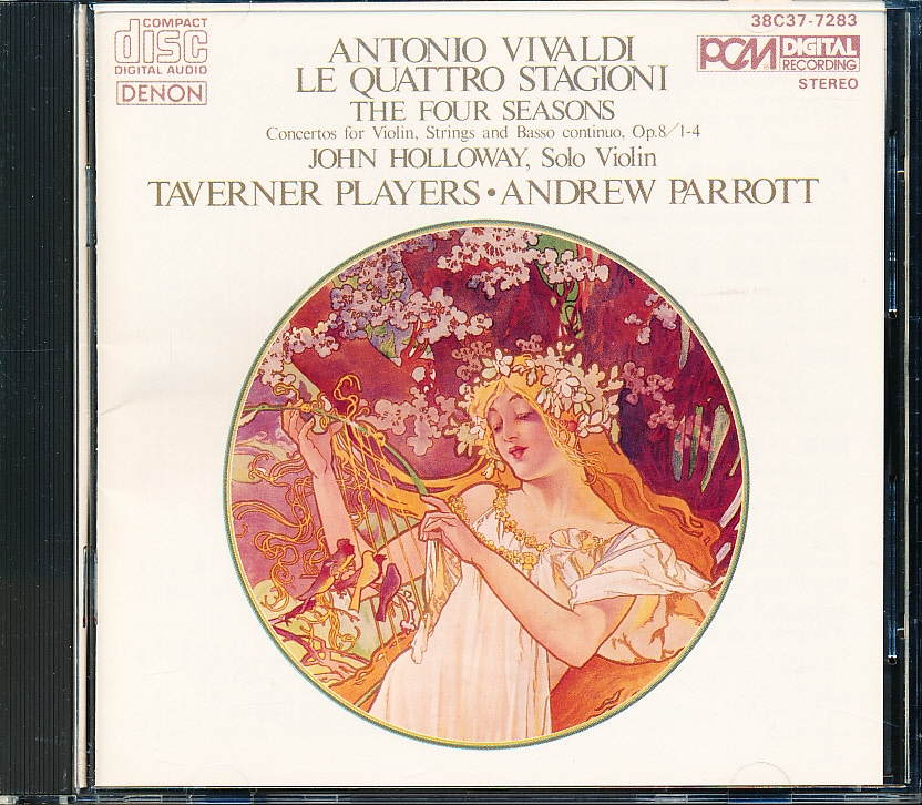 初期盤 38C37 ヴィヴァルディ 四季 パロット/タヴァナー・プレイヤーズ 1A1拍卖