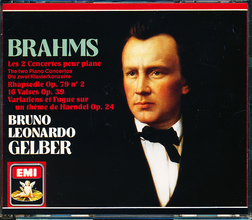 独盤 ブラームス ピアノ協奏曲No.1 & 2 他 ブルーノ・レオナルド・ゲルバー 2CD拍卖