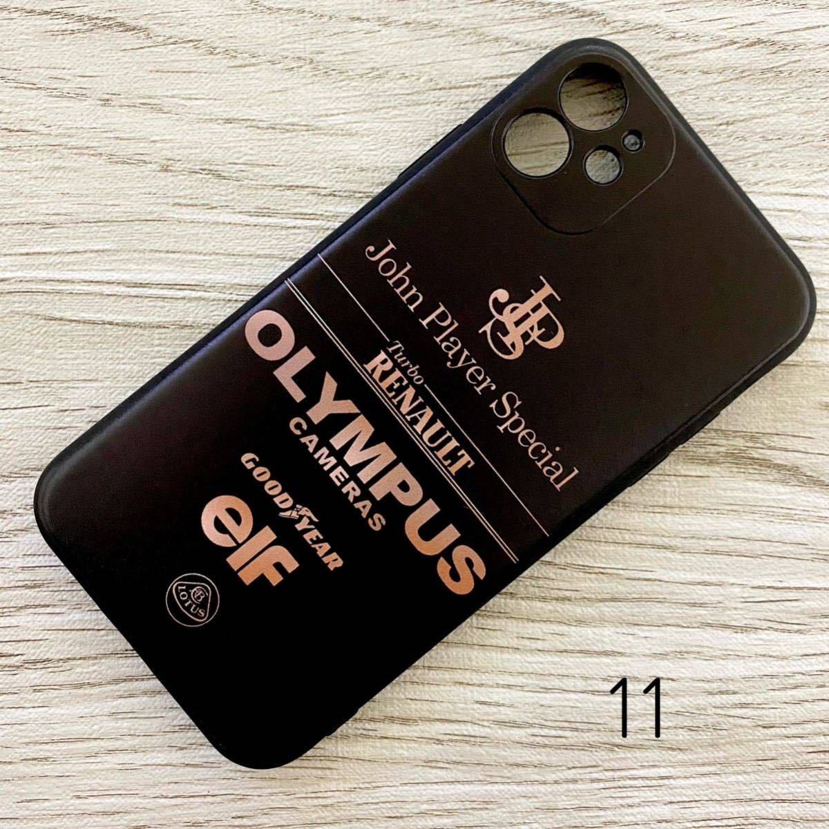 JPS ロータス iPhone 11 ケース F1 Lotus ルノー 98T アイルトン・セナ スマホ拍卖