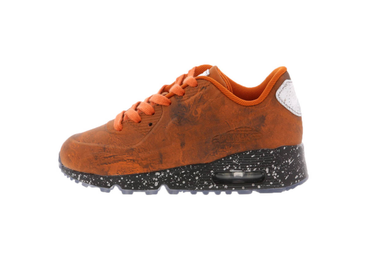20cm●NIKE AIR MAX 90 BP PS QS MARS STONE MAGMA ORANGE ナイキ マックス 90 キッズ スニーカー CD6488-600 宇宙 未来 ダイナモ 拍卖