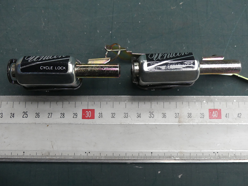 6昭和レトロ自転車鍵長期デッドストック品拍卖