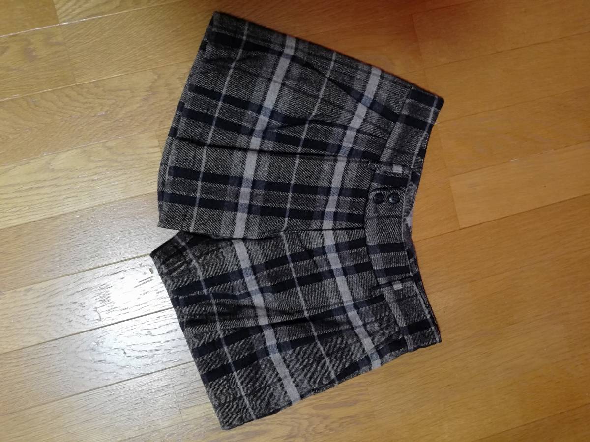 無印良品 美品 チェック ショートパンツ サイズ58拍卖