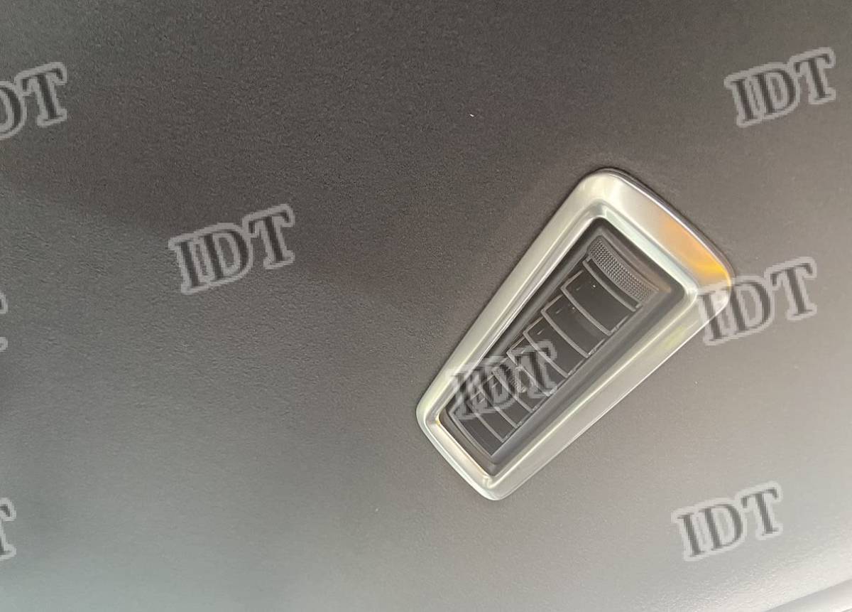 IDT ミニウエス付 80系 ヴォクシー ノア エスクァイア シルバー リアエアコンカバー パネル 2列目 3列目 ダクト ガーニッシュ ベゼル拍卖