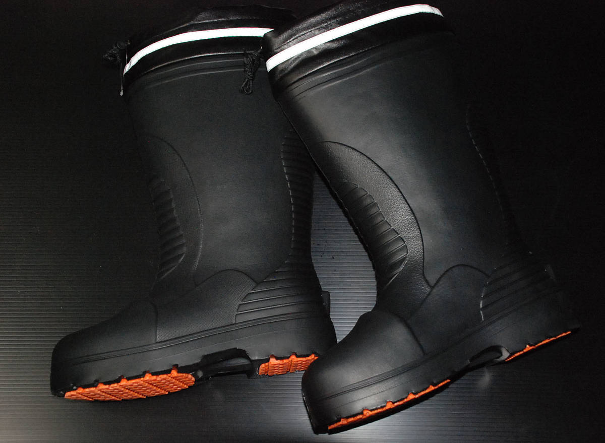 ALLEXONS/高級防寒軽量EVAインナー付防寒ブーツ/防寒長靴/ブラック/Mサイズ24.5~25.0cm/履口廻り51cm/新品未使用在庫処分拍卖