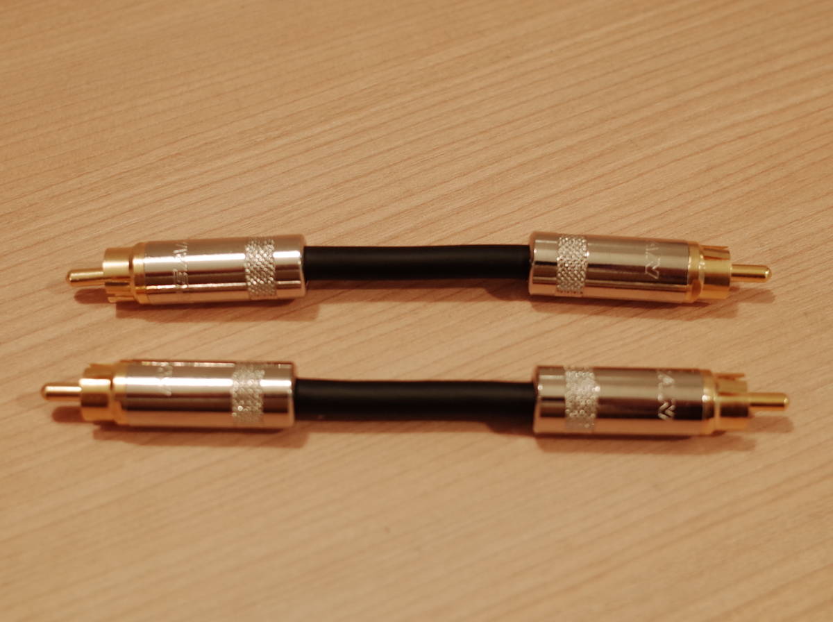 ★ 送料無料 RCAケーブル 15cm 立井電線 SOFTEC MIC CORD 0.75sq ★拍卖