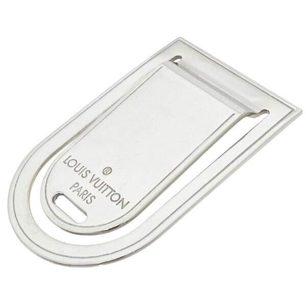 14044 ルイヴィトン マネークリップ パンス ア ビエ ポルト アドレス メタル シルバー M65067 LOUIS拍卖