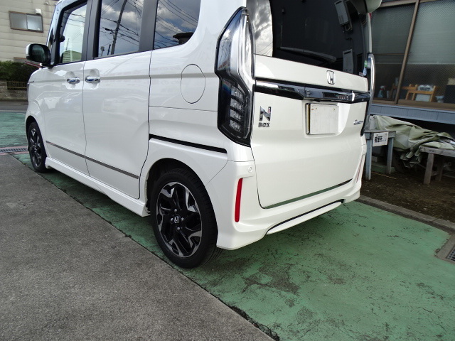 ホンダ NBOXカスタム N-BOX 標準グレード JF3/JF4 鏡面メッキ サイド ドアメッキ ガーニッシュ リアゲート バックドア モール 5ピース拍卖