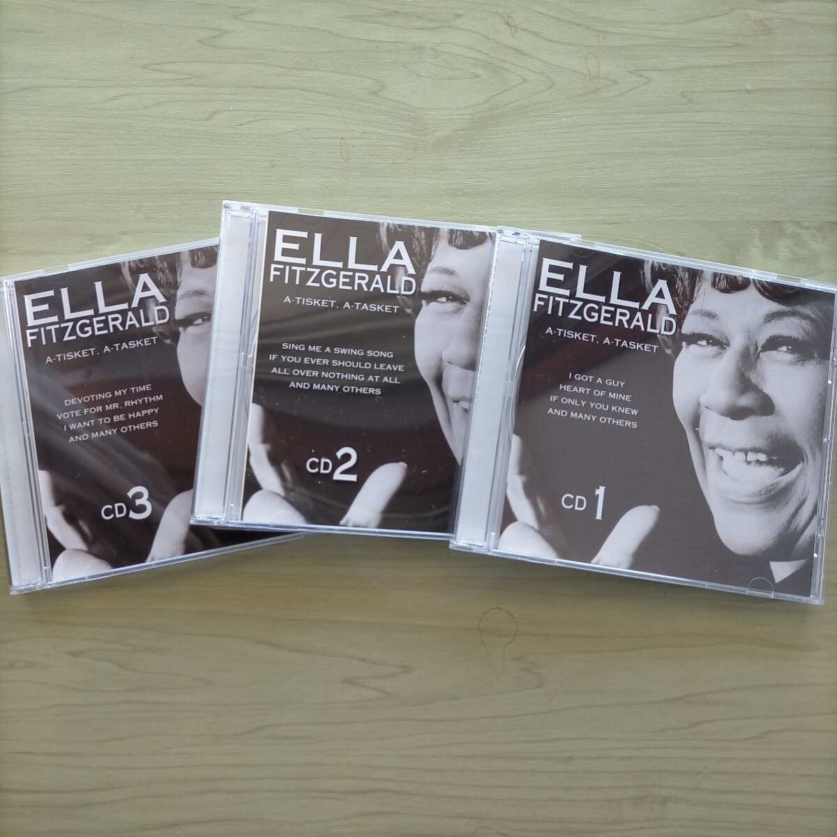ELLA FITZGERALD A-TISKET.A-TASKET CD 1-2-3中古盤 ジャズ拍卖