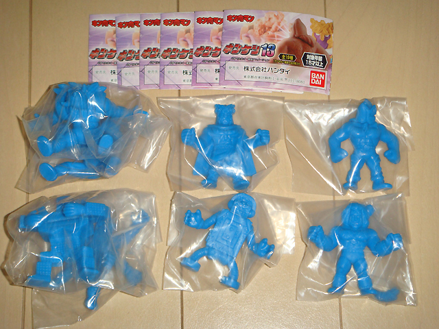 キン肉マン『キンケシ 13/青ver.フルコンプセット』新品拍卖
