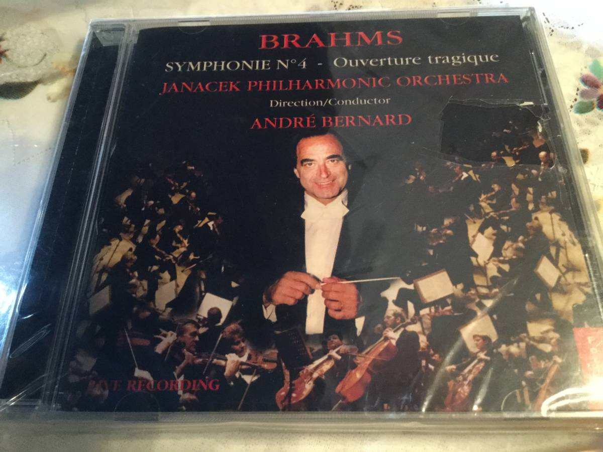 ライブ   アンドレ・ベルナルド  ヤナーチェックフィル   ブラームス 交響曲第4 悲劇的拍卖