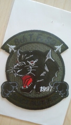 航空自衛隊 部隊パッチ 第3航空団 第8飛行隊 ブラック・パンサーズ 1997年 戦競 ワッペン拍卖