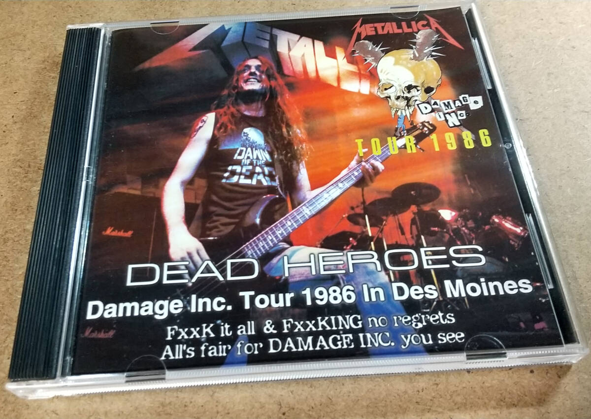 METALLICA 「DEAD HEROES」(1CD)拍卖