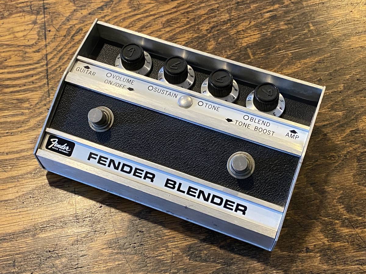 Fender BLENDER オリジナル 1974年製 ヴィンテージ ファズ フェンダー ブレンダー拍卖