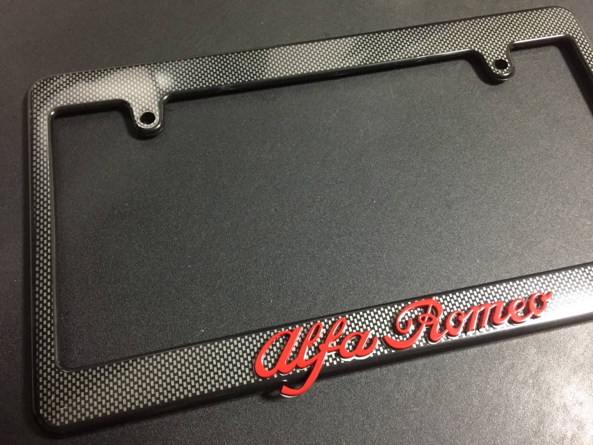 【即決】アルファロメオ ナンバーフレーム 145146 147 155 156 159 166 GT GTV SZ RZ 4C 8C MiTo GTA スパイダー ジュリエッタ ブレラ拍卖