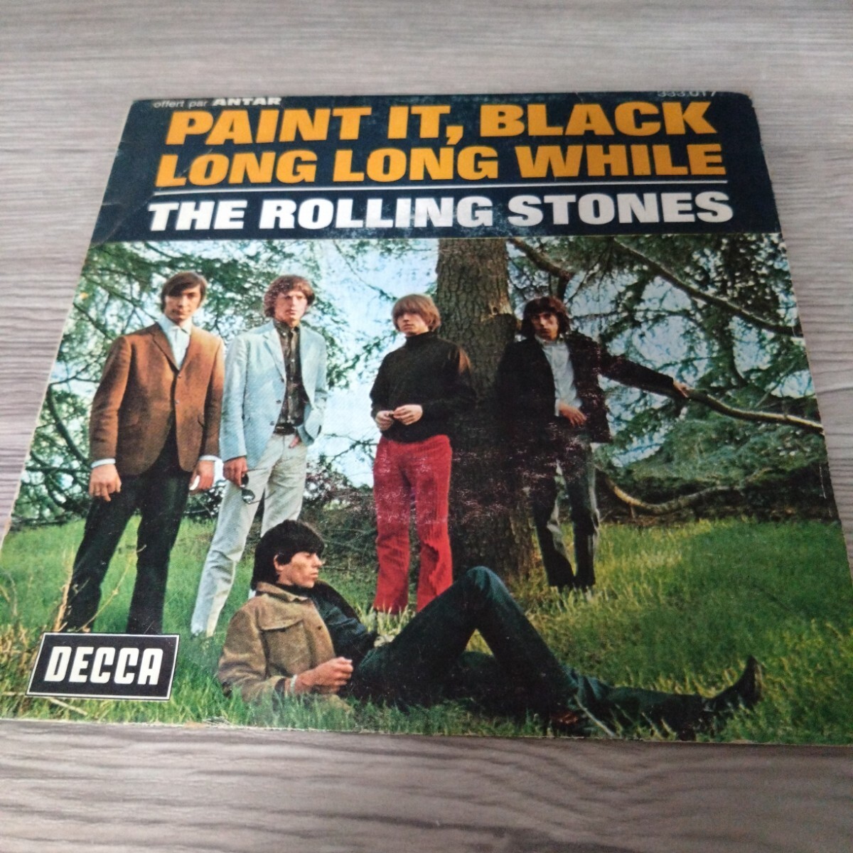 フランス盤シングル PAINT IT BLACK / THE ROLLING STONES ローリング・ストーンズ拍卖