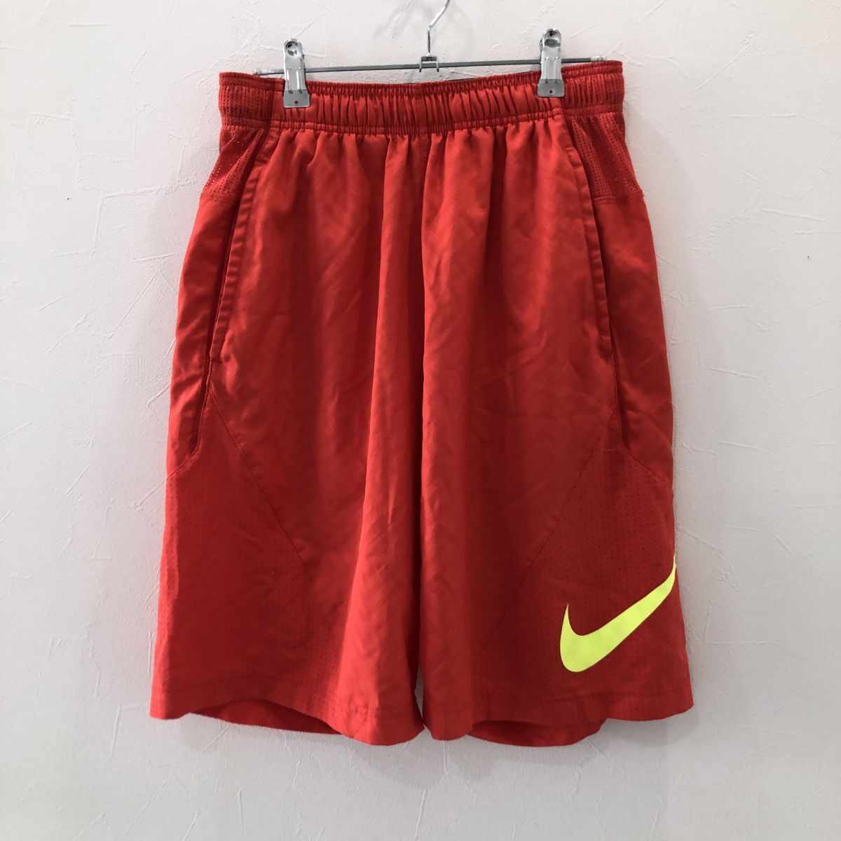 LV4110 ナイキFB スウッシュ ハーパン ビッグロゴ オレンジ S拍卖