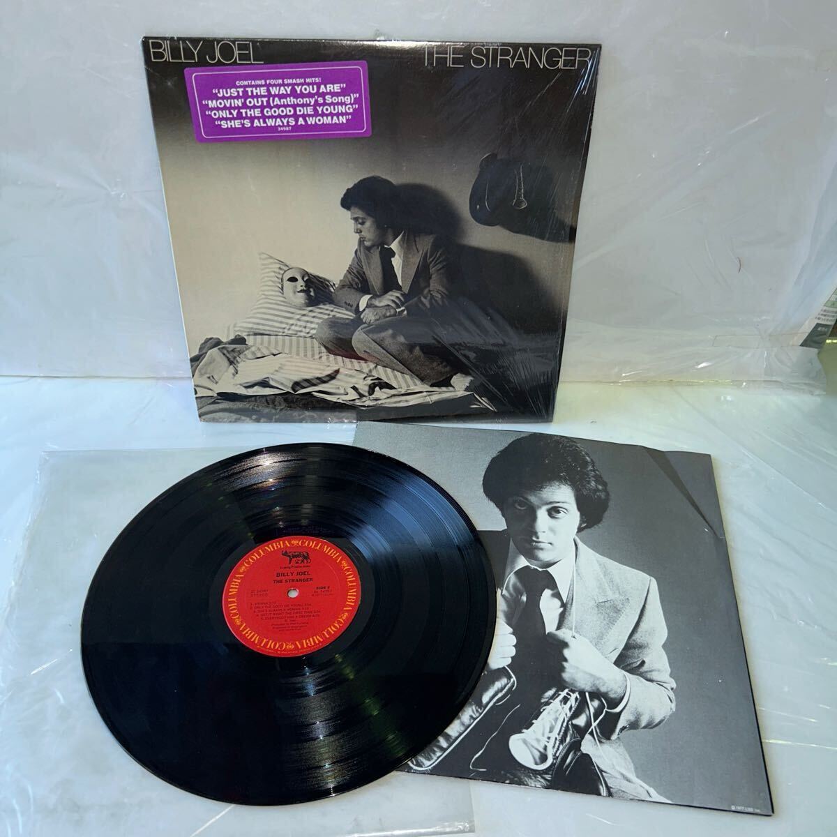 【BILLY JOEL】 THE STRANGER♪ ビリー・ジョエル ストレンジャー!!LP盤に両面「STERLING TJ」刻印有!レコード拍卖