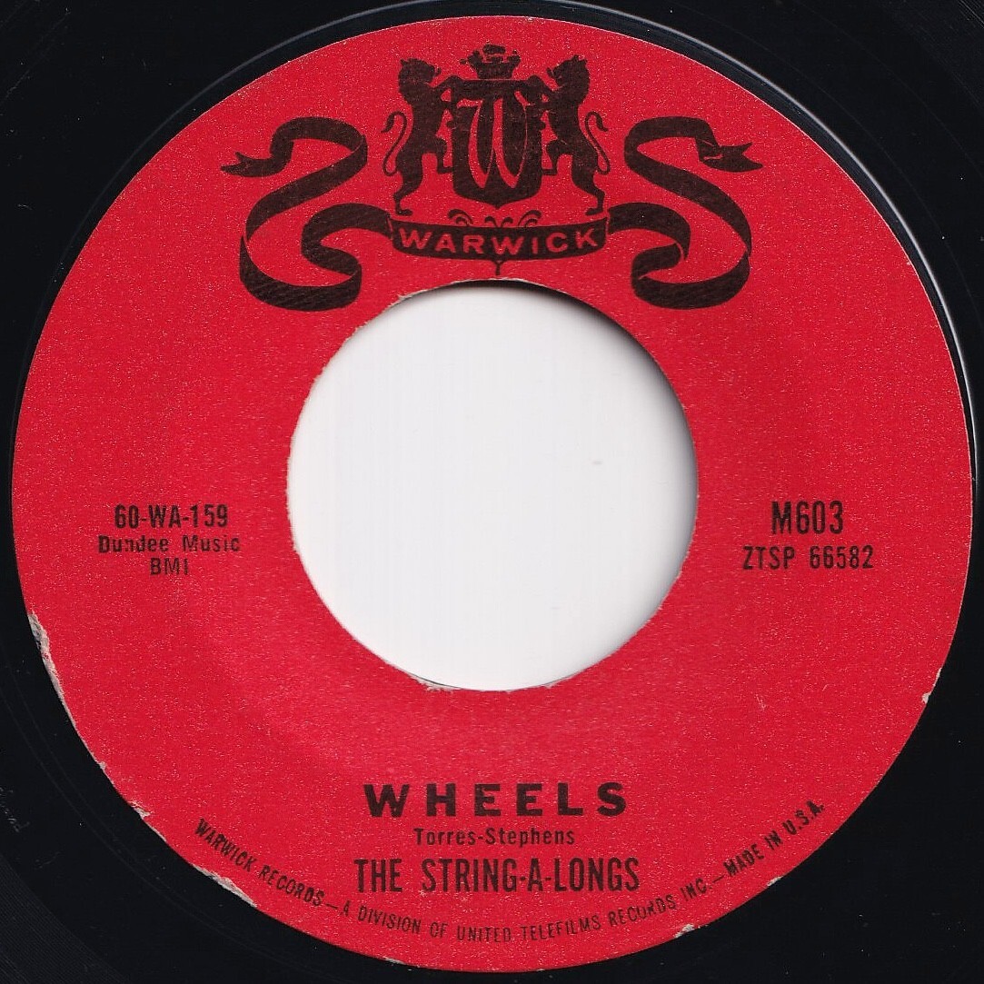 String-A-Longs Wheels / Am I Asking Too Much? Warwick US M 603 209477 R&B R&R レコード 7インチ 45拍卖