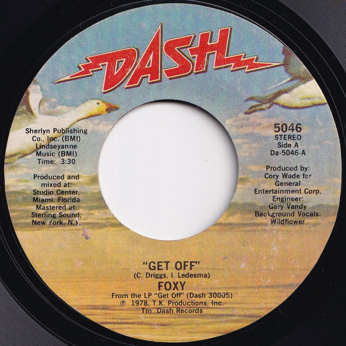 Foxy Get Off / You Make Me Hot Dash US 5046 209252 SOUL DISCO ソウル ディスコ レコード 7インチ 45拍卖