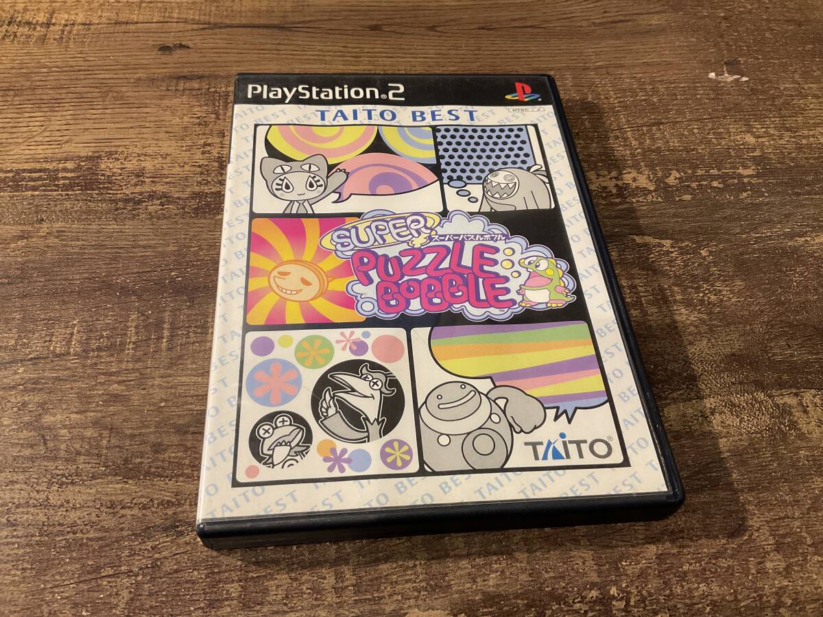 プレイステーション2 スーパーパズルボブル タイトーベスト PS2拍卖